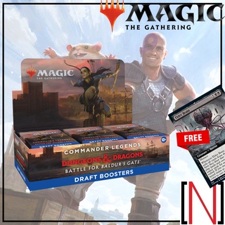 [MTG][CLB] Commander Legends Dungeons &amp; Dragons Battle for Baldurs Gate Draft Booster box [ภาษาอังกฤษ]