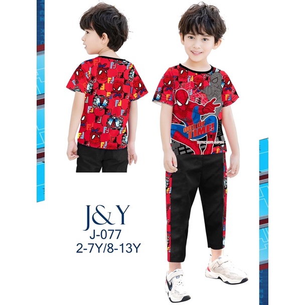 JY Spiderman J-077 Boy Outwear (2/9/10/12/13y)