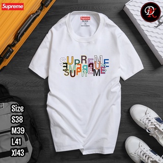 เสือsupreme เสื้อยืดแขนสั้น Size S-38 M-39 L-41 XL-43