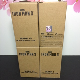 จุกโทรศัพท์และ ที่ห้อย Iron Man 3 Holographic Ver Mark 1,6 ของ🇯🇵แท้ มือ 1 สูง 9 CM