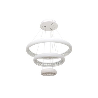 【ลดล้างสต๊อก】โคมไฟแขวนเพดาน LED รุ่น Rings Pendant เซรามิคสีขาว โคมไฟ โคมไฟเพดาน Ceiling light lamp