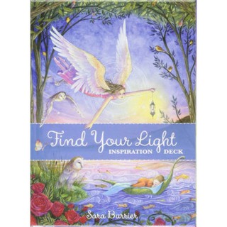 {ไพ่แท้ลิขสิทธิ์}  ไพ่ออราเคิล ชุด FIND YOUR LIGHT INSPIRATION DECK