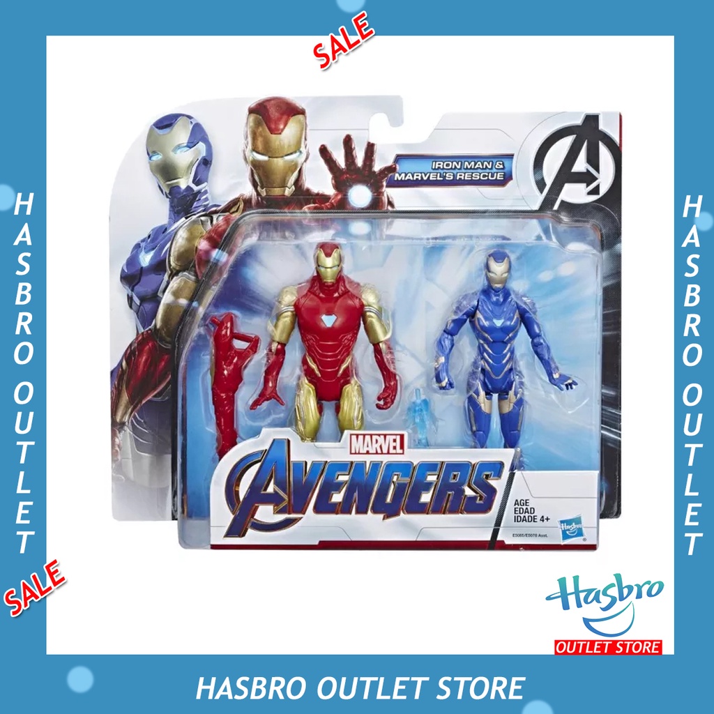 Marvel Avengers Endgame Iron Man & Rescue 2-Pack Figure สินค้าถูกต้องลิขสิทธิ์