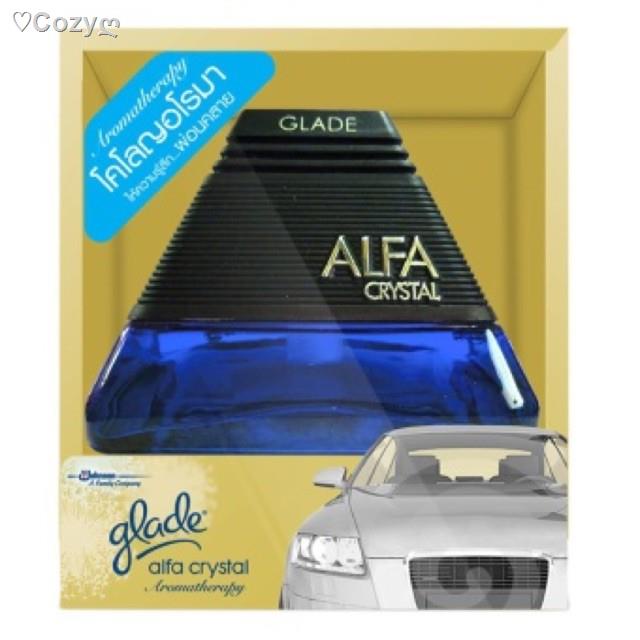 ♝♡Cozyღน้ำหอมปรับอากาศ เกลด อัลฟ่า คริสตัล Glade Alfa Crystal 90 ML (มีแบบเริ่มต้นและแบบเติม)