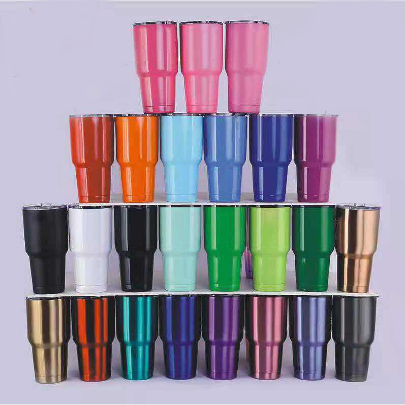 NJCAR1 Q แก้วน้ำ เก็บความเย็นความร้อน แก้วน้ำสแตนเลส ขนาด 30 OZ.