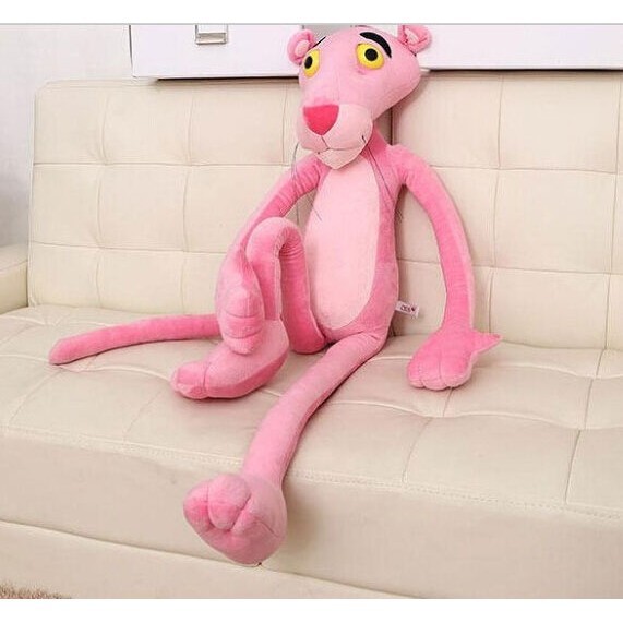 【Gd】ตุ๊กตา Naughty Pink Panther น่ารัก ขนาด 40 ซม. ของเล่นสำหรับเด็ก ราคา ถูกที่สุด ดีลบีเคเค แกลเลอรีภาพที่ 2