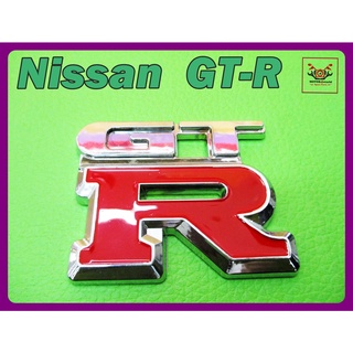 NISSAN GT-R GTR LOGO "RED" EMBLEM FRONT GRILLE // โลโก้ติดกระจังหน้า NISSAN GT-R สินค้าคุณภาพดี