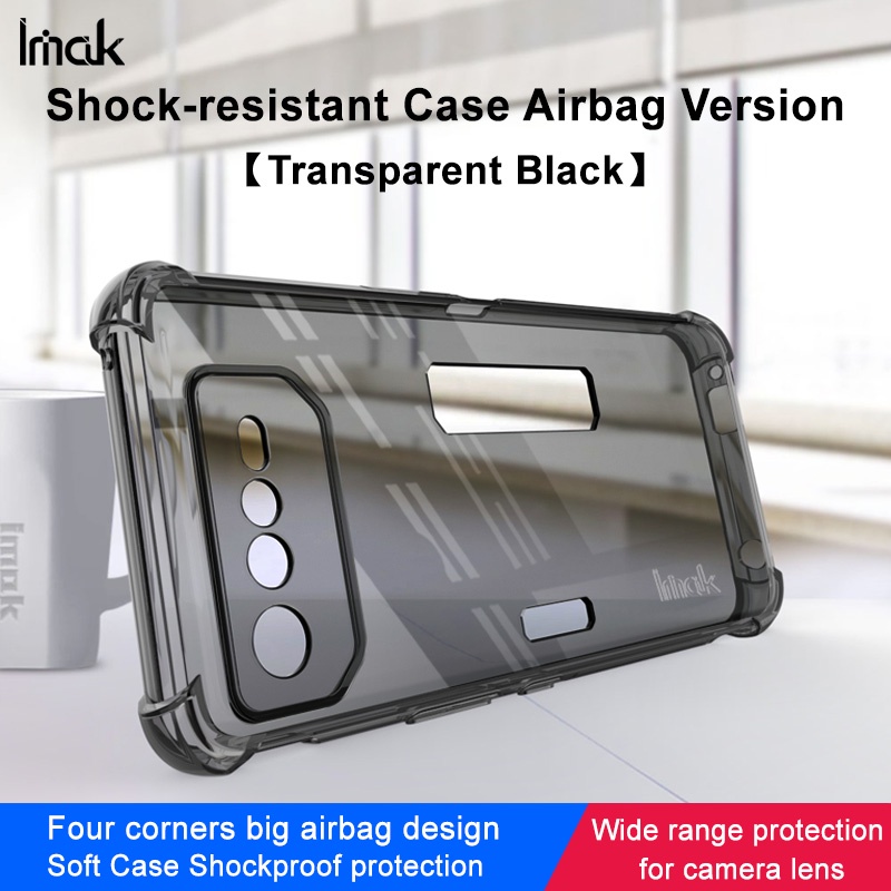 Imak for ASUS ROG Phone 6 Pro เคส TPU นิ่ม กันกระแทก for ASUS ROG Phone6 ฝาหลังซิลิโคนใส