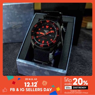 New seiko Red in Black SRPD83k1