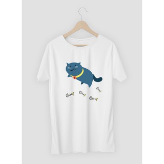 เสื้อยืดลาย แมวเหมียว น่ารักๆ CAT tee-shirt