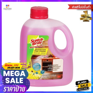 น้ำยาทำความสะอาดพื้น SCOTCH-BRITE 1,000ml ROMANTICLIQUID CLEANING GENERAL SURFACE SCOTCH-BRITE 1,000ml ROMANTIC