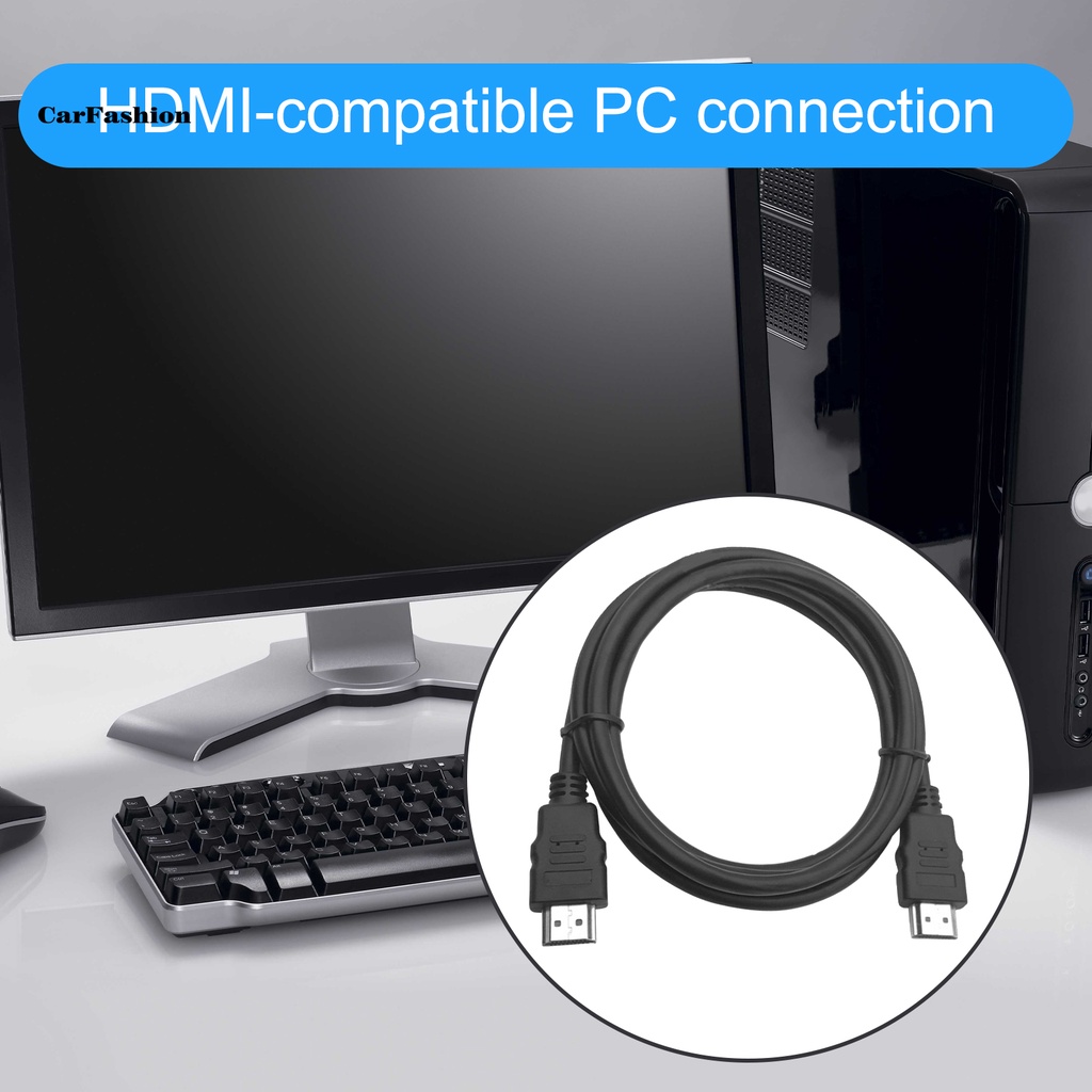 สายเคเบิ้ล Hdmi โลหะ 1 เมตร / 1.5 เมตรสําหรับกล่องทีวี #8