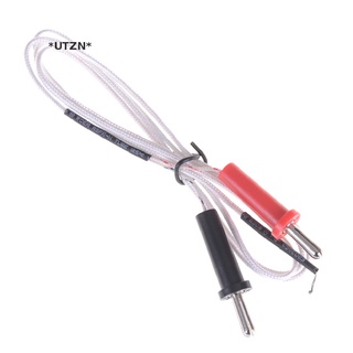 [[UTZN]] K Type Thermocouple Sensor Multimeter Temperature Probe Banana Plug 1000mm [Hot