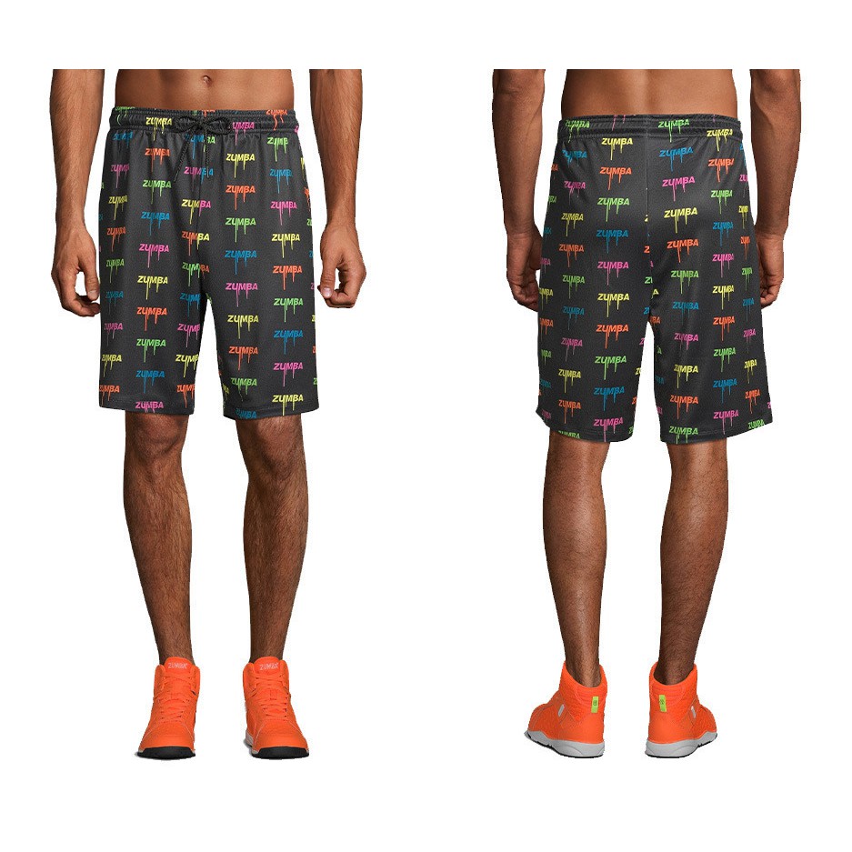 Zumba Glow Men’s Shorts (กางเกงขาสั้นออกกำลังกายซุมบ้า)