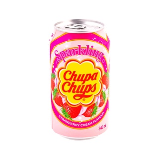 เครื่องดื่มเกาหลี Chupa Chups Strawberry 345ml.