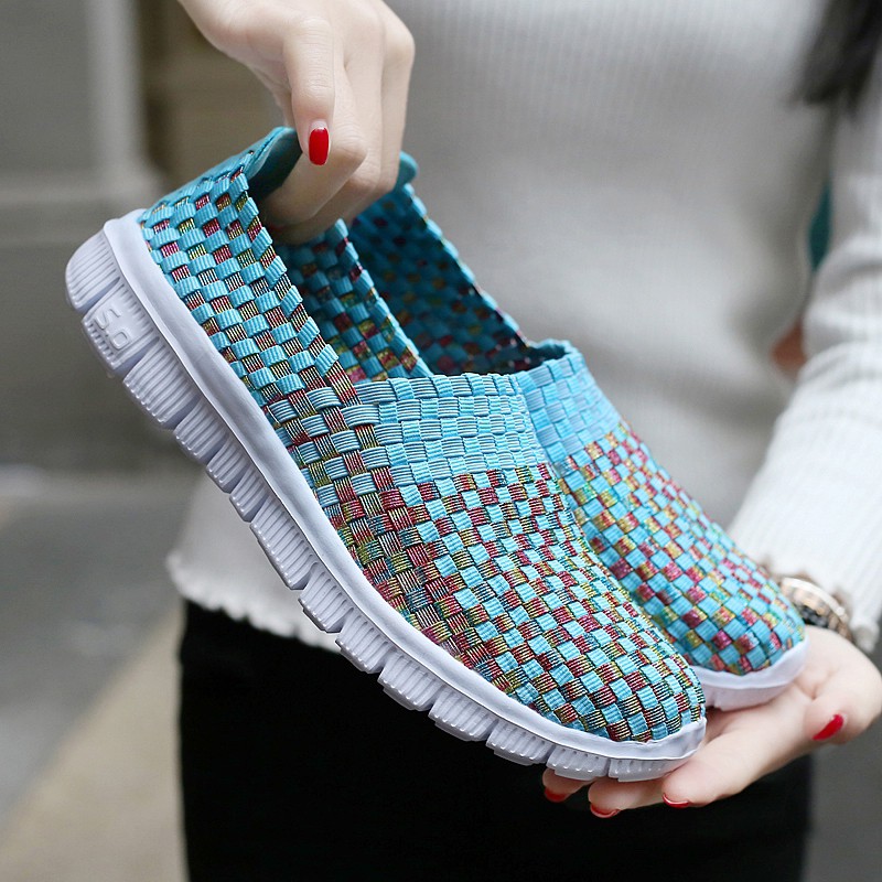 【โค้ด __(GIFT30) ลด 30%】รองเท้าสนีกเกอร์ รองเท้าลำลอง ระบายอากาศ แฟชั่นสตรี women's sneaker