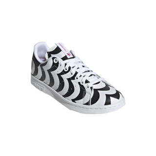 adidas ORIGINALS Marimekko Stan Smith Shoes ผู้หญิง สีดำ Sneaker H05757