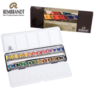 REMBRANDT สีน้ำชุด 24 สี เค้ก (RWC SET METAL 24 PANS) 1 ชุด