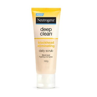 Neutrogena นูโทรจีนา ดีฟ คลีน แบล็คเฮด อีลิมิเนทติ้ง เดลี่ สครับ 100 กรัม