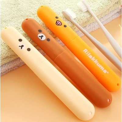 กล่องเก็บแปรงสีฟัน พิมพ์ลายกาตูนร์ แบบพกพา