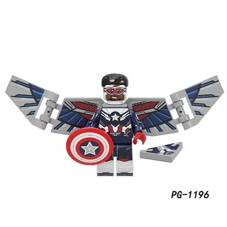 PG8298 Scarlet Witch Vision Gamora Monica Zombie Spider Star-Lord กัปตัน Britain Man Super Heroes Building Block รูปของเล่น