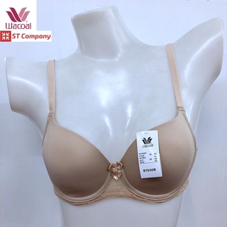 ชุดชั้นใน Wacoal Basic Bra รุ่น WB9895 สีเนื้อ (NN) เต้าseamless มีโครง side fit ช่วยโอบเนื้อเต้าทรงด้านข้าง วาโก้ บรา