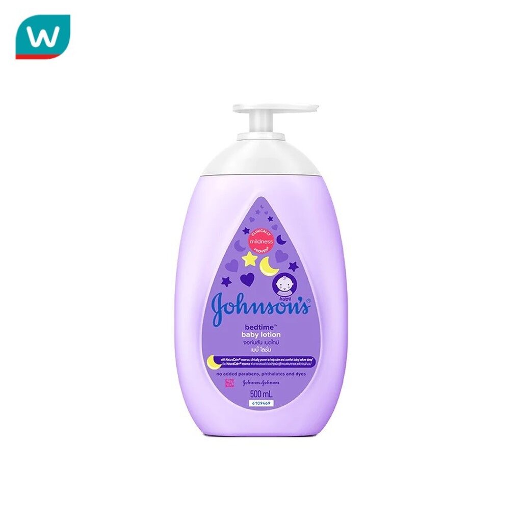 Johnson's จอห์นสัน เบบี้ โลชั่น เบดไทม์ 500 มล. ครีมบำรุงผิว