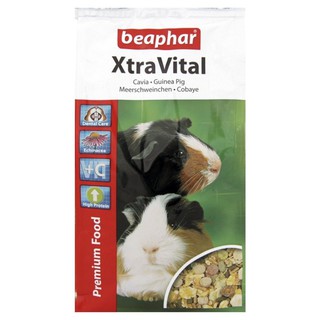 Beaphar Xtravital Guinea Pig อาหารหนูแกสบี้ 1 กก.