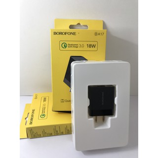 Adapter usb Borofone BA17. Quick Change 3.0. 18W