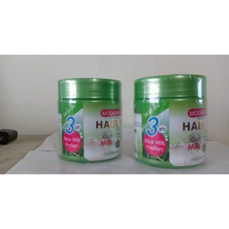 waxเงาน้ำนมข้าวหอมมะลิ โมเดิร์นคลาส ครีมหมักผม ทรีทเม้นบำรุงผม