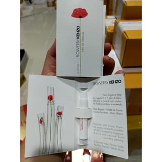 1 ml. ของแท้ ล็อตใหม่ น้ำหอม Kenzo Flower (for women) Eau De Toilette Spray