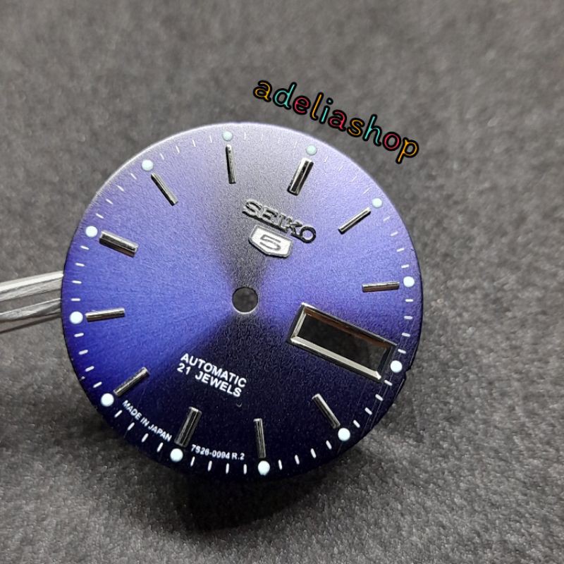 Seiko จานอัตโนมัติ 7009/7S26 กรอบ seiko 7009/7S26