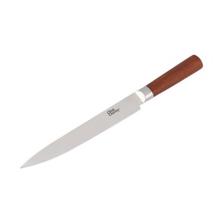 มีดแล่ 8 นิ้ว ด้ามไม้ COOK CHARMY CS อุปกรณ์เตรียมอาหาร KITCHEN KNIFE 8" WOODEN HANDLE COOK CHARMY CS