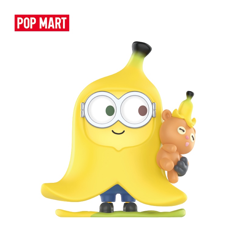 Pop MART Minions Better Together Series กล่องสุ่ม ฟิกเกอร์ของเล่นสําหรับเด็ก