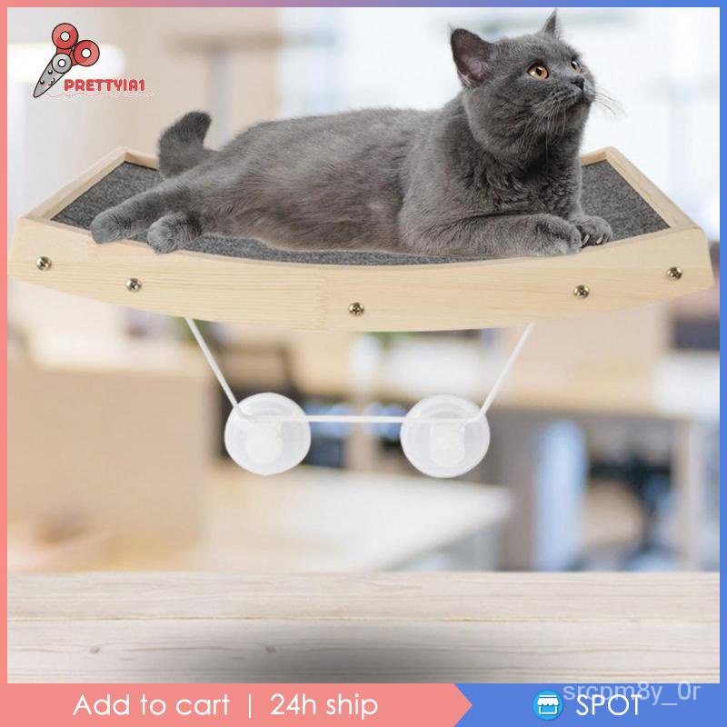 Hanging Cat Window Perch Bed Seat Toy for Large Cats Kittens Sunbathing ...