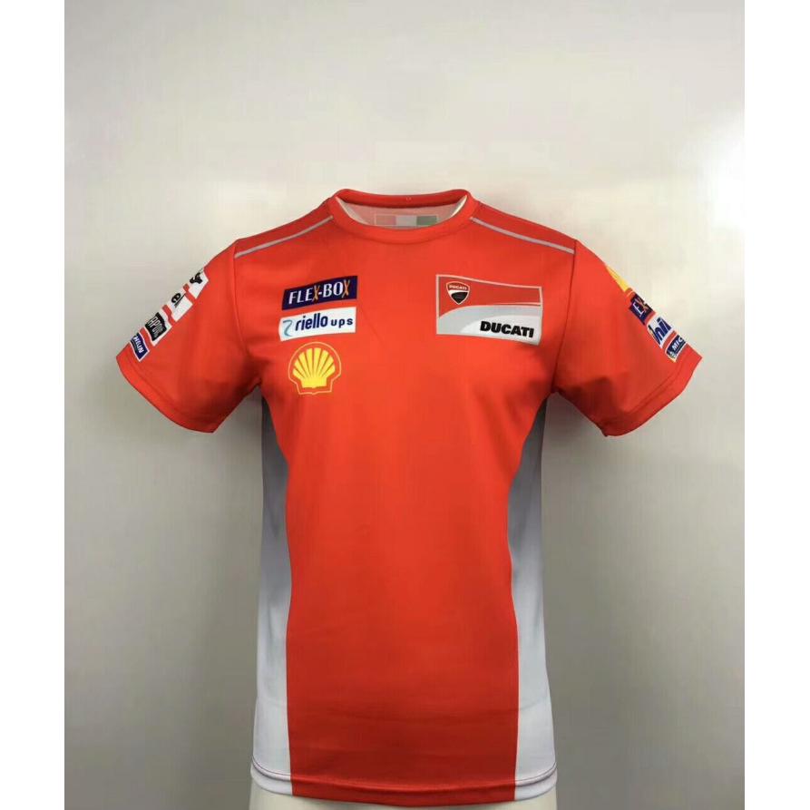 ducati motogp เสื้อยืด คอกลม แขนสั้น แบบแห้งเร็ว