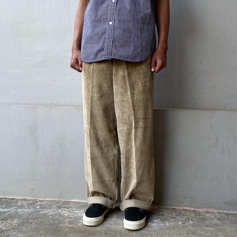 Ll BEAN CORSUROY กางเกง KHAKIS