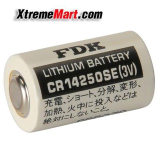 แบตเตอรี่ลิเธี่ยม FDK CR14250SE CR14250 1/2AA 3V ของแท้100% ล็อตใหม่ Lithium Battery (ก้อนละ)