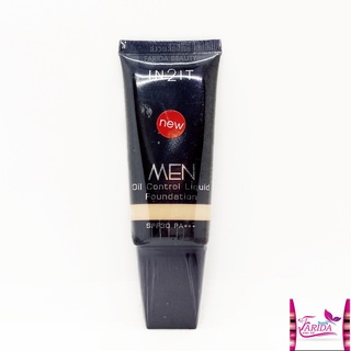 🔥โปรค่าส่ง25บาท🔥 IN2IT Men Oil Control Liquid Foundation MOQM 15g