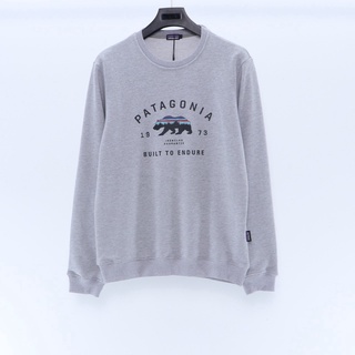 Patagonia เสื้อกันหนาวลําลอง ผ้าฝ้ายแท้ ทรงหลวม ใส่สบาย ให้ความอบอุ่น แฟชั่นสําหรับผู้ชาย