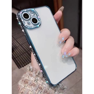 เคสโทรศัพท์มือถือ ประดับพลอยเทียม คุณภาพสูง สําหรับ Iphone13 12 Pro MAX 12 X XS 11 Pro MAX XR 8 7 6s 6 Plus