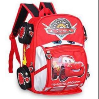 กระเป๋าเป้ กระเป๋านักเรียน Cars McQueen สินค้าพร้อมส่ง