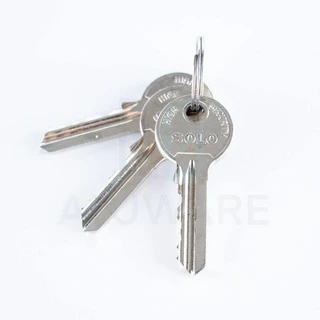 ลูกบิดประตู SOLO แท้! โซโล ประตู Lock ล็อคประตู ลูกบิด ลูกบิดสแตนเลส ระบบล็อค หัวกลม กุญแจ ล็อค ล็อก Door ALUWARE AW174