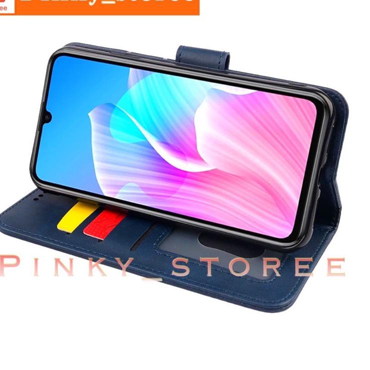 SEAHAI Case For Xiaomi Redmi 10 Leather PU Wallet Book Folio Stand View Case, Ultra-thin Shockproof Cover Kickstand With Credit Card Slots TPU Shell