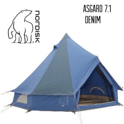 Nordisk Asgard 7.1 Denim เต็นท์ทรงกระโจมผ้า Tactical Cotton สี Limited