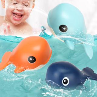 Funny Kids Toys / Clockwork Dabbling Swimming Turtle Toy / Baby Wind Up Animal  Bath Toys /  Swim Little duck Water Playing Toy Kids Gifts / Dolphin Wind Up Toys for Children Days