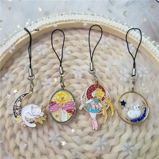 Diy สายคล้องโทรศัพท์มือถือสายคล้องโทรศัพท์มือถือพวงกุญแจเชือกแขวนตกแต่ง Charm