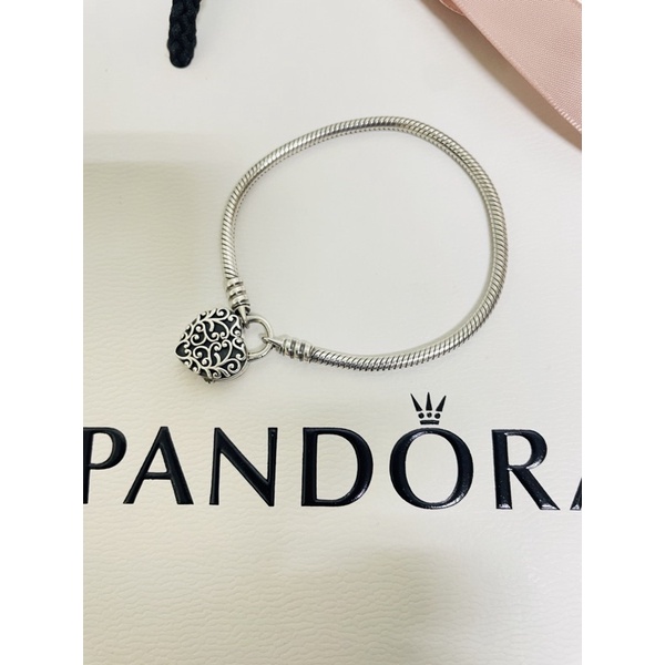 สร้อย pandora แท้ไซส์ 17 มือสอง