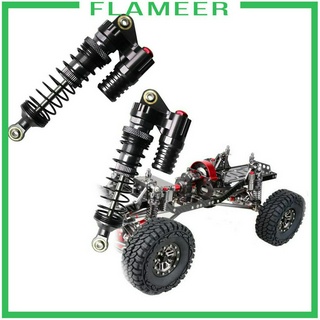 ( Flameer ) 2 X โช้คอัพ 1 / 10 สําหรับ Scx10 90046 D90 รุ่น Rc 4Wd รถยนต์