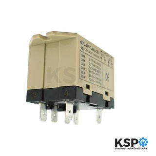 แมกเงียบ แมกเนติก คอนแทคเตอร์ แบบเงียบ 30A 2 POLE 6 ขา รุ่น G7L-2P-TUBJ-CB อะไหล่แอร์